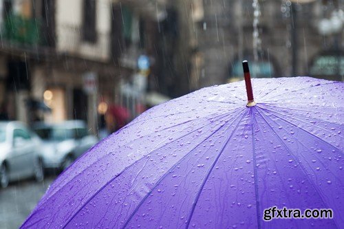 Stock Photos - Rain, 44xJPG!