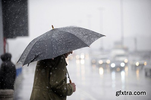 Stock Photos - Rain, 44xJPG!