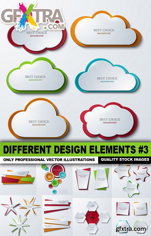 Different Design Elements #3 - 25 Vector