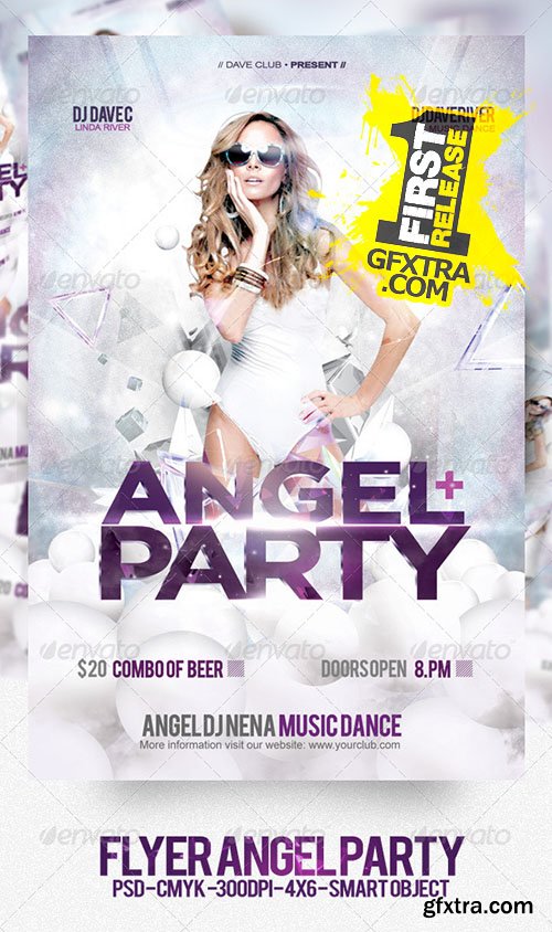 Flyer Angel Party - GraphicRiver 5029121