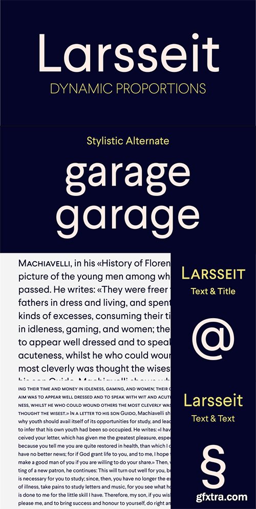 Larsseit Font Family- 12 Fonts $444