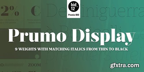 Prumo Font Family- 92 Fonts $3680