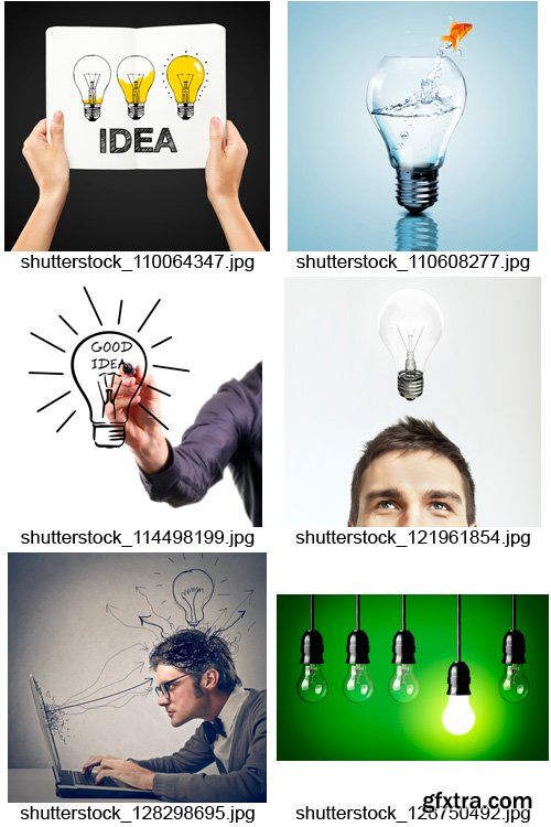 Amazing SS - Light Bulbs & Creative Ideas, 25xJPGs