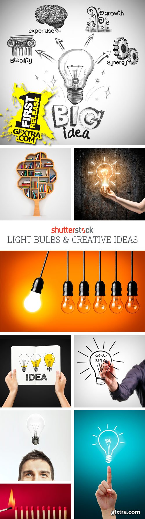 Amazing SS - Light Bulbs & Creative Ideas, 25xJPGs