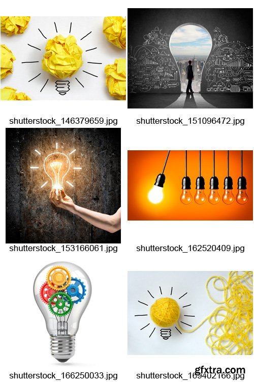 Amazing SS - Light Bulbs & Creative Ideas, 25xJPGs