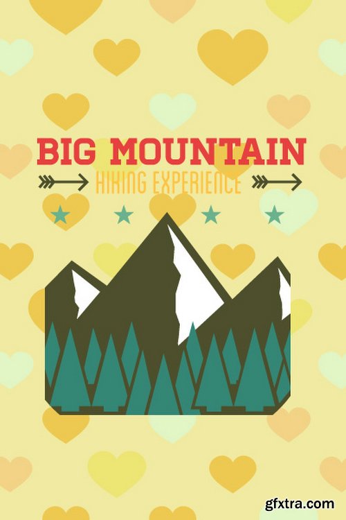 Hiking & campingIllustrations Pack 100xEPS