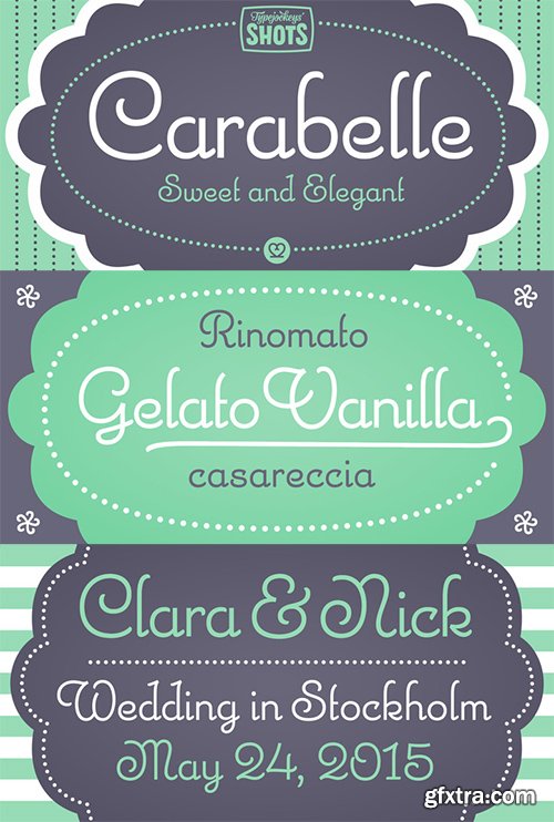 Carabelle Font - 1 Font $35