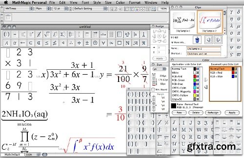 MathMagic Personal Edition 8.91 (Mac OS X)