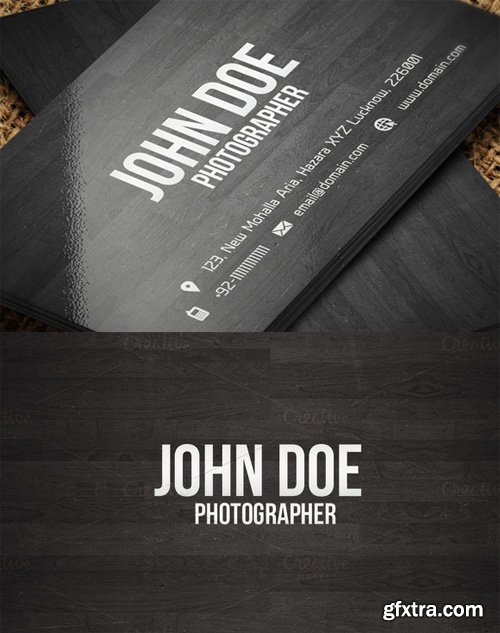 Creative Wooden Business Card