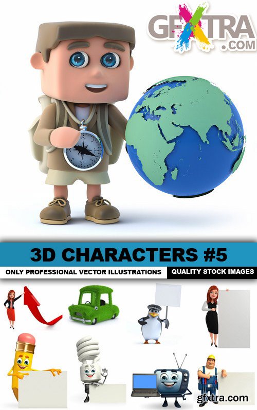 3D Characters #5 - 25 HQ Images