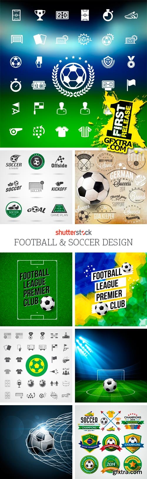 Amazing SS - Football & Soccer Design, 25xEPS