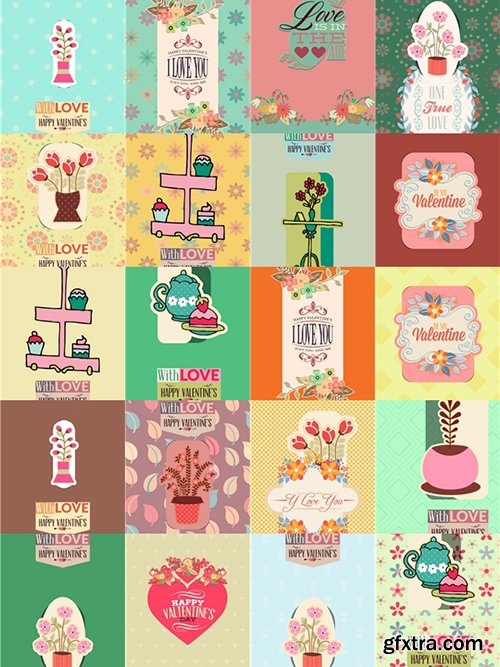 Love Vector Bundle 102xEPS