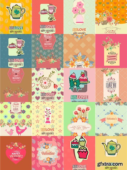 Love Vector Bundle 102xEPS