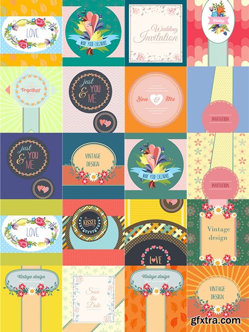 Wedding Vector Bundle 102xEPS