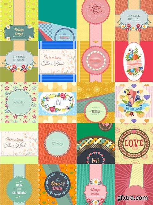 Wedding Vector Bundle 102xEPS