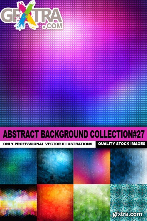 Abstract Background Collection#27 - 25 Vector