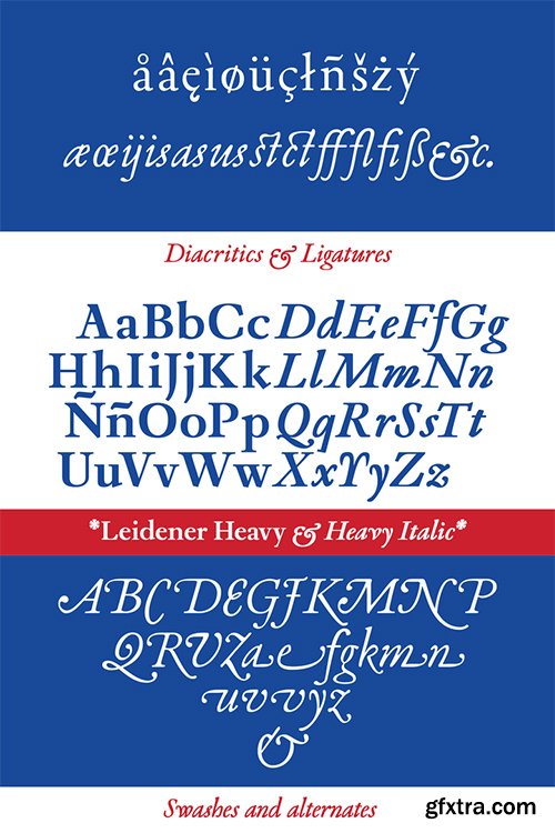 Leidener Font Family - 6 Font $240