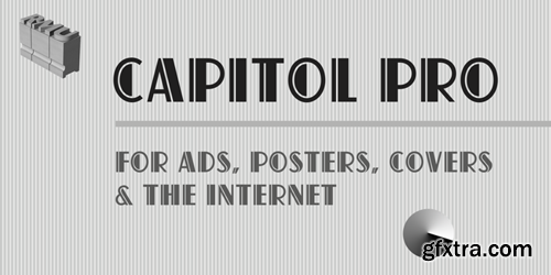 Capitol Pro Font for $30