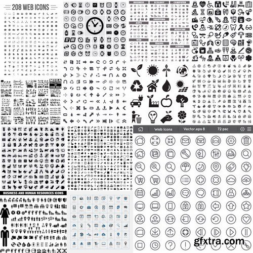 Flat Icons #40 - 25 Vectors