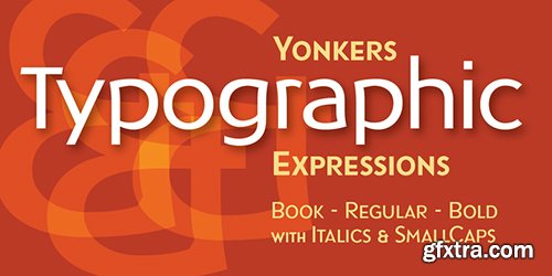 Yonker Font Family - 6 Font $230