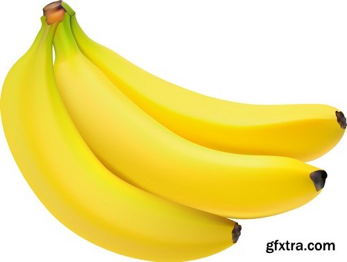 Stock Vectors - Bananas 2, 25xEPS