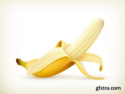 Stock Vectors - Bananas 2, 25xEPS