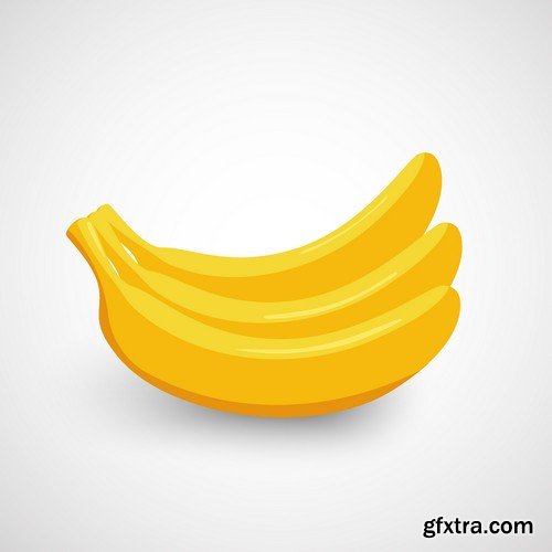 Stock Vectors - Bananas 2, 25xEPS