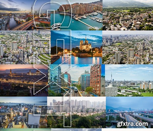 Stock Photos - World Cities 15, 25xJPG