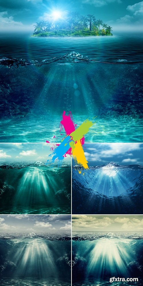 Stock Photo - Under the Water Backgrounds