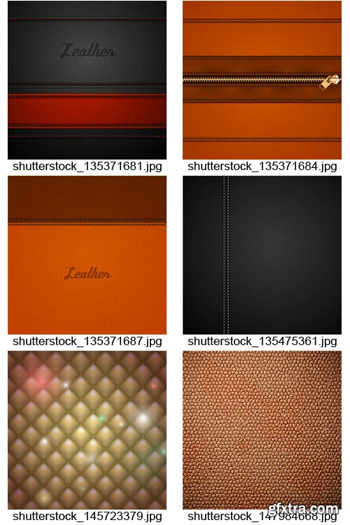 Amazing SS - Leather Textures, 25xEPS