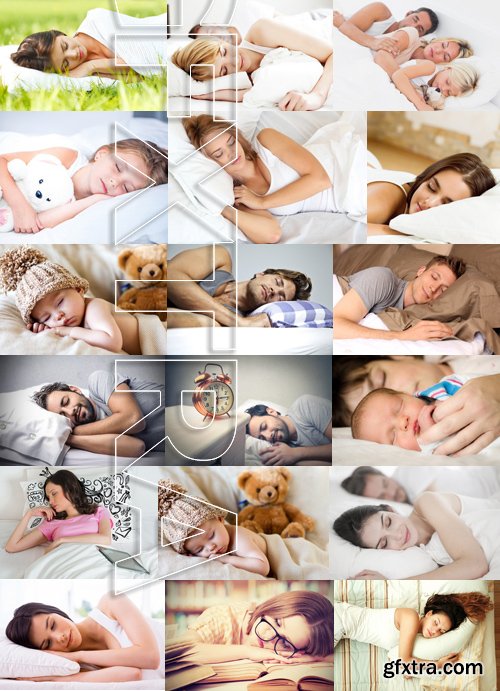 Stock Photos - Sweet sleep, Sweet dream, 25xJPG