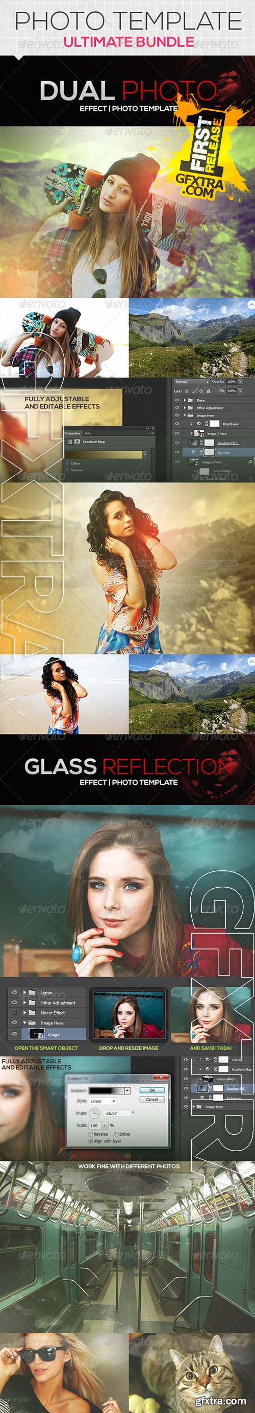 Photo Template Ultimate Bundle - GraphicRiver 8409430