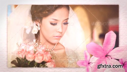 Videohive Flourish Memories Wedding Intro 7491626