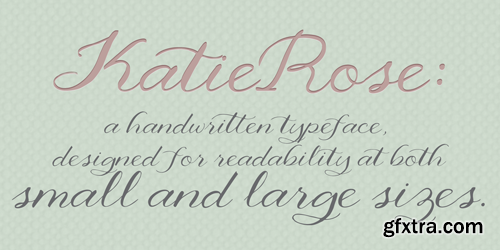 KatieRose Font for $16