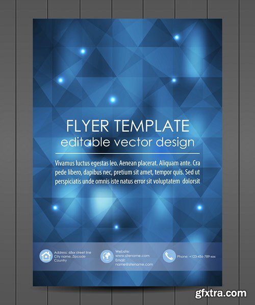 Business Flyer Template, 25xEPS