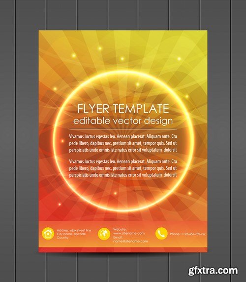 Business Flyer Template, 25xEPS