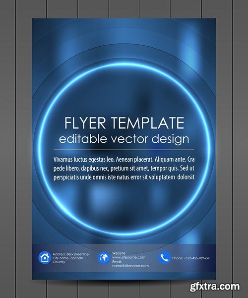 Business Flyer Template, 25xEPS