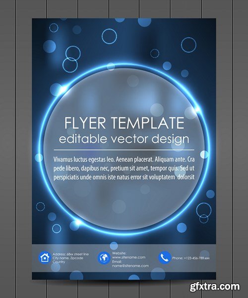 Business Flyer Template, 25xEPS