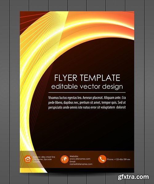 Business Flyer Template, 25xEPS