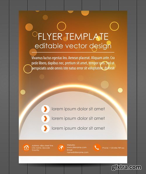 Business Flyer Template, 25xEPS