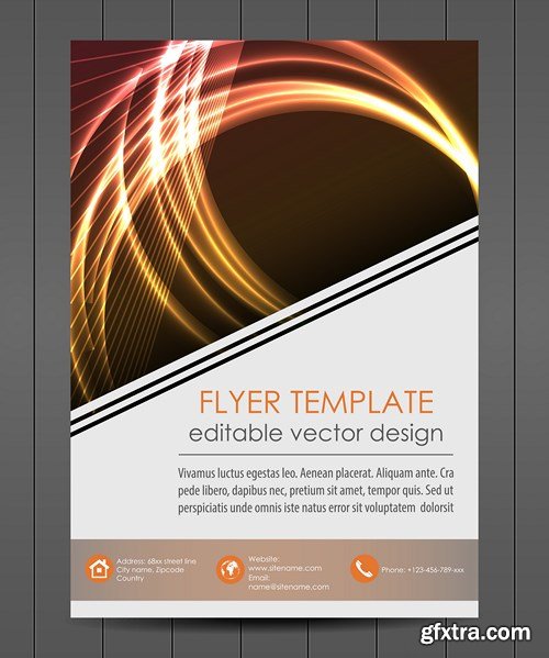 Business Flyer Template, 25xEPS