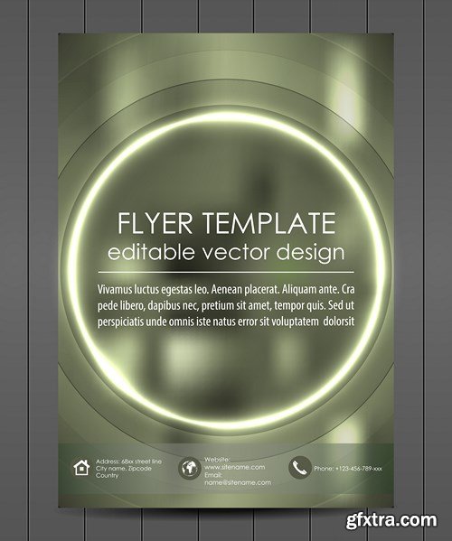 Business Flyer Template, 25xEPS