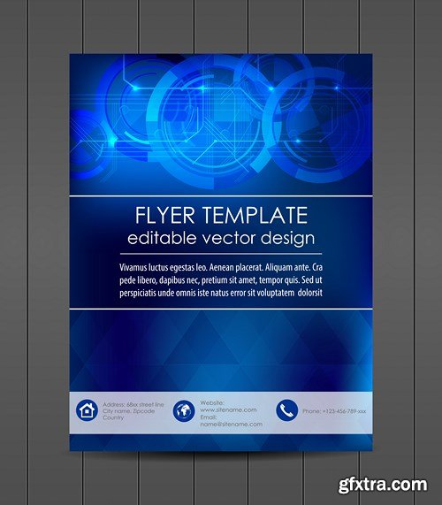 Business Flyer Template, 25xEPS