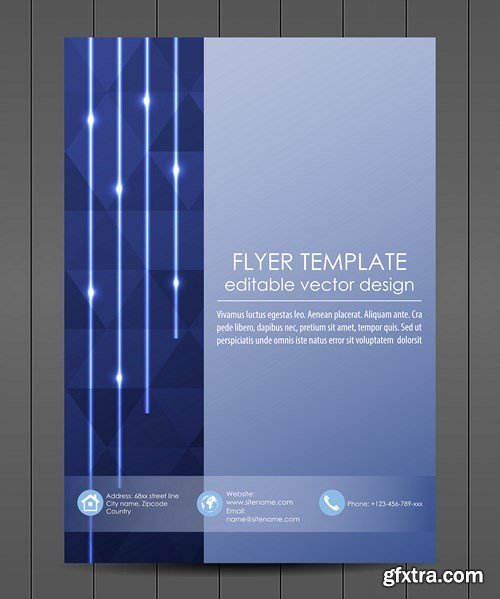 Business Flyer Template, 25xEPS