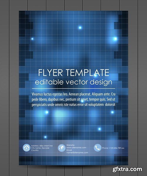 Business Flyer Template, 25xEPS