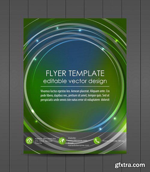 Business Flyer Template, 25xEPS