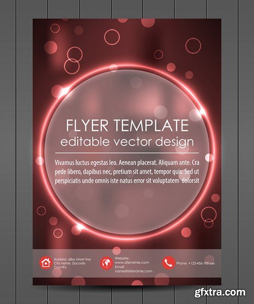 Business Flyer Template, 25xEPS