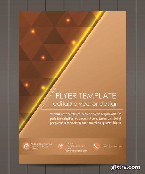 Business Flyer Template, 25xEPS