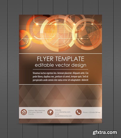 Business Flyer Template, 25xEPS