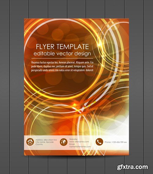 Business Flyer Template, 25xEPS